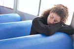 Woman napping in bus uid 1283670.jpg