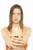 Woman out of focus with light bulb a82.jpg
