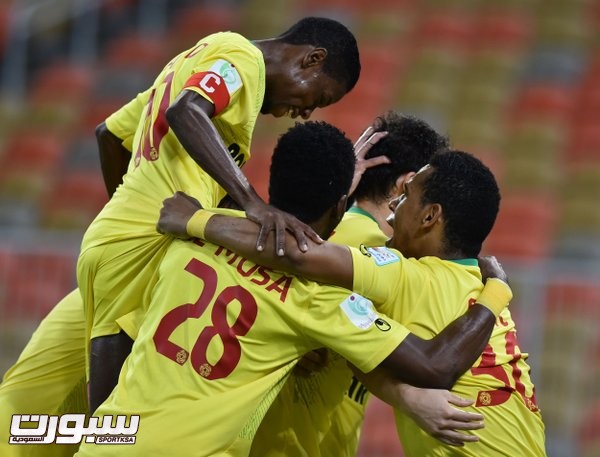 فرحة فريق نجران