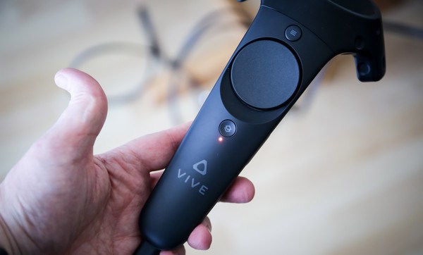 HTC Vive wireless controllers