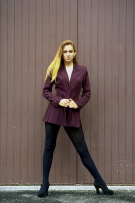 Woman wearing purple dress.jpg