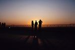 People at a lookout during sunset Montreal.jpg