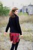 Woman wearing red plain skirt.jpg