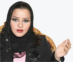 الإعلامية السعودية ريما الشامخ
الإعلامية السعودية ريما الشامخ
