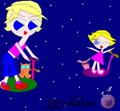 مغامرة في اسكوتر الفضاء
