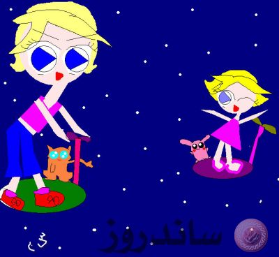 مغامرة في اسكوتر الفضاء
