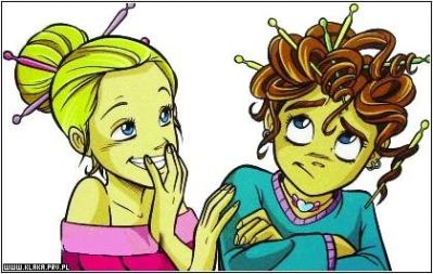 تسريحة مضحكة

