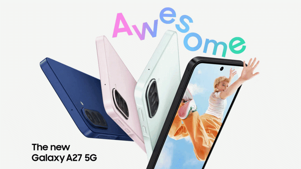 موقع سامسونج في التشيك يستعرض مواصفات هاتف Galaxy A27 بالكامل قبل الإطلاق الرسمي