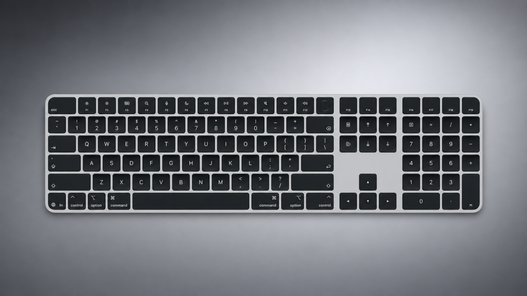 شركة أبل تحدث بهدوء لوحات مفاتيح Magic Keyboards